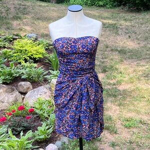 Club Monaco Silk Draped Bandage Dress Women’s Size 2